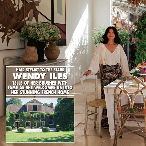 Hello! Magazine Features At Home with Celebrity Stylist Wendy Iles